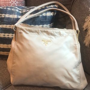Huge Prada hobo bag